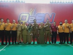 O2SN Tingkat Provinsi Kalteng Cabor Bulu Tangkis Resmi Dibuka