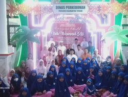 Bersama Anak-anak Panti, Kadisbun Kalteng Peringati Maulid Nabi Muhammad SAW 1444 H