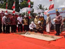 Gubernur Kalteng Letakan Batu Pertama Pembangunan Gedung Kejaksaan Tinggi Kalteng