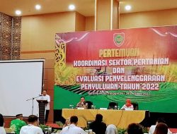 TPHP Kalteng Gelar Pertemuan Koordinasi Sektor Pertanian dan Evaluasi Penyelenggaraan Penyuluhan Tahun 2022