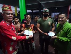 Satpol PP Provinsi Kalteng Juara Lomba Tarik Tambang Peringatan HUT Ke-77 Kemerdekaan RI dan HUT Ke-15 DAD Kalteng Tahun 2022