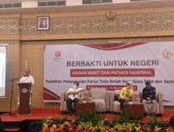 Dengan Karya Tulis Ilmiah, Diharapkan Para Guru Cetak SDM Unggul di Kalteng