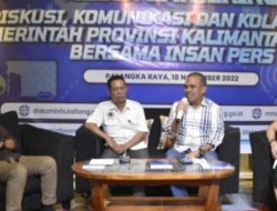 Harapkan Kominfo Santik Kalteng Mendata Organisasi Pers Yang Berkembang di Kalteng