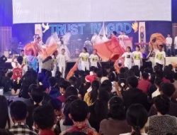 Perayaan Natal Oikumene Dihadiri Ribuan Pelajar SMA, SMK dan Mahasiswa se- Kota Palangka Raya