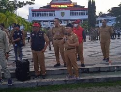 Terlambat…! Gubernur Kalteng Tidak Dijumpai Massa Saat Turun Ke Lapangan