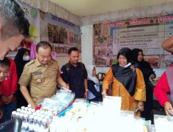 Kunjungi Stand SMKN 1 Hanau, Yulhaidir Harapkan Buka Peluang Menampilkan Inovasi Karya Sekolah