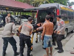 Hanya Dengan Gunting, Korban Terkapar Bersimpuh Darah