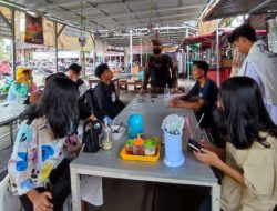Tim Patroli Satpol PP Kalteng Datangi Pelajar Yang Nongkrong Diluar Sekolah Saat Jam Pelajaran