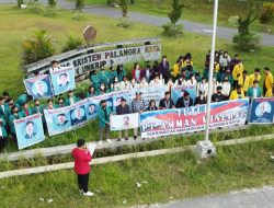 Dukung Aksi AMANAT KSB, Solidaritas Mahasiswa Palangka Raya Gelar Aksi