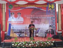 Peringati Hari Bakti PUPR ke- 77, Salahuddin : Harus Kompak Dalam Membangun Insfratruktur di Kalteng