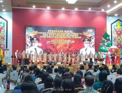 Sambut Sukacita Di Bulan Desember, Pemprov Kalteng Rayakan Natal Bersama Umat Kristiani