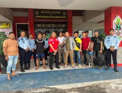 Sempat Mampir Di Palangka Raya, Narapidana Ini Lanjut Dikirim ke Nusakambangan
