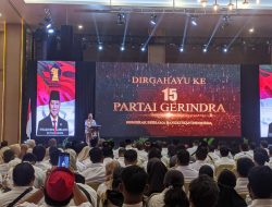 Dalam Rangka HUT ke-15, Partai Gerindra Gelar Pertemuan Secara Meriah