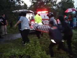 Wafat Tersandar Di Pohon Pisang, Polsek Sabangau dan ERP Evakuasi Jasad “Pakdhe”