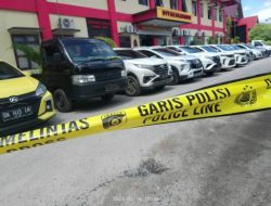 Aksi Penggelapan Mobil Berhasil Digagalkan Ditreskrimum Polda Kalteng