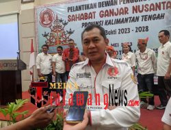 Pengurus DPW SAGANTARA Kalteng Periode 2023 – 2028 Resmi Dilantik, Siap Menangkan Ganjar Pranowo