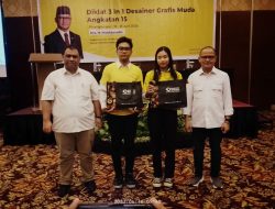 Adakan Diklat 3 in 1 Desainer Grafis Muda, Guna Persiapan SDM Yang Unggul di Kalteng