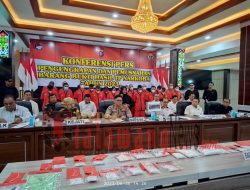 Wow..! Dalam 2 Bulan, Ditresnarkoba Polda Kalteng Ungkap 110 Kasus Dengan 127 Tersangka