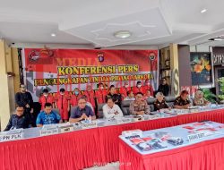 Lebih 1 Kilogram Sabu Dimusnahkan Polda Kalteng Dari Enam Kasus dan Enam Tersangka