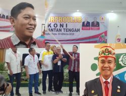 Rahmat Hidayat Sah Jabat Ketua KONI, Wim RK Benung : Yakin KONI Kalteng Semakin Berkembang