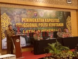 Tingkatkan Kemampuan Dalam Menembak, Dishut Kalteng Adakan Pelatihan Polhut