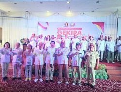 GEKIRA Kalteng Resmi Dilantik, Siap Menangkan Prabowo – Gibran