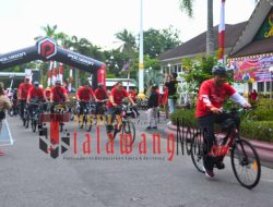 Gowes Bersama Warnai Peringatan Hari Bakti ke-78, Dinas PUPR Kalteng