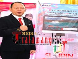 Kepala DPMPTSP Kalteng Perkenalkan SI-IPIN di Seminar Diklat PKN