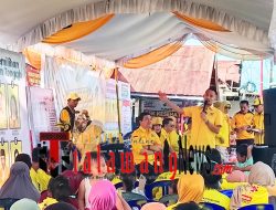 Hadir Untuk Masyarakat, Kampanye Terbatas Golkar Palangka Raya Kenalkan Semua Caleg