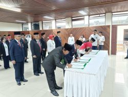 Ketua PN se- Kalteng Lakukan Penandatanganan Pakta Integritas, Tingkatkan Kinerja