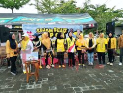 Sehat Jasmani Bersama Golkar, IIPG Palangka Raya Gelar Senam Bersama