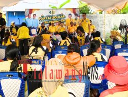 Ratusan Warga Padati Kampanye Terbatas Partai Golkar Kota Palangka Raya