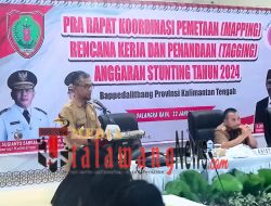 Bappedalitbang Kalteng Dorong Konvergensi Dukungan dalam Menurunkan Stunting 2024