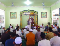 Warga Binaan Pemasyarakatan Ikuti Peringatan Isra Mi’raj di Masjid At. Taubah Lapas Sampit