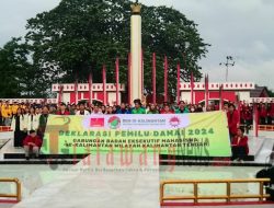 Deklarasi Pemilu Damai, Mahasiswa ajak Seluruh Elemen Turut Serta dalam Proses Demokrasi 