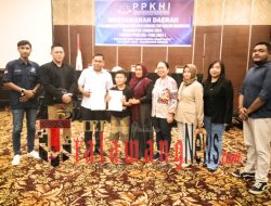 DPN PPKHI melalui DPD PPKHI Kalteng Berikan Santunan Kepada Keluarga PPKHI