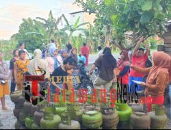 Baru Datang, Pangkalan Elpiji 3 Kg Ghea Putri Langsung Ludes Diserbu Warga Tumbang Rungan