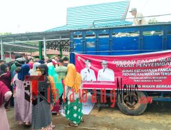 Kelurahan Bukit Tunggal Salurkan Beras Murah Bagi Warga