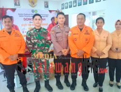 Basarnas Palangka Raya Gelar Aksi Donor Darah Warnai Peringatan HUT Basarnas ke- 52