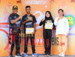Jelang Puncak HUT ke- 52 Basarnas, Event Lomba Lari Hiasi Basarnas Palangka Raya 