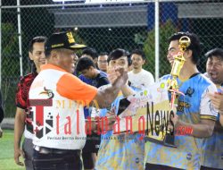RSUD Doris Sylvanus Taklukkan Semua Tim di Ajang Mini Soccer KAKANSAR Cup Basarnas Palangka Raya 