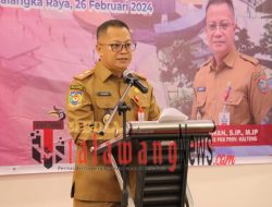 Tingkatkan Sinergi dan Program Berkelanjutan, DPMD Kalteng Gelar Rakernis Se- Kabupaten/Kota