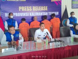 Pengedar Litas Kalbar Berhasil Di Bekuk BNN Kalteng