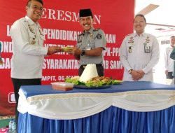 Kadivpas Kalteng Resmikan Pembukaan Pondok Pesantren At Taubah Lapas Sampit