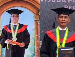 Prestasi Luar Biasa, Dua ASN Kemenkumham Kalteng Raih Gelar Magister Ilmu Hukum
