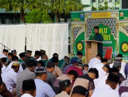 Korem 102/Pjg Gelar Sholat Ied