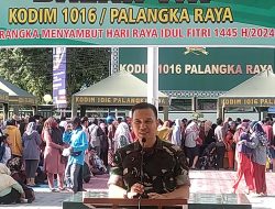 Kodim 1016/ Plk Gelar Bazar Murah