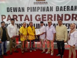 Harapan Bersatu Membangun Daerah, H. Hendra Lesmana Daftarkan diri Balon Bupati ke DPD Gerindra Kalteng