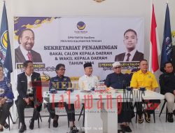 Fairid Naparin Daftarkan Diri ke Partai Demokrat, DPC PAN dan DPW Partai Nasdem Sebagai Walkot Palangka Raya