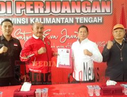 Rahmat Hidayat Daftarkan Diri ke PDI Perjuangan Sebagai Bakal Calon Walikota Palangka Raya